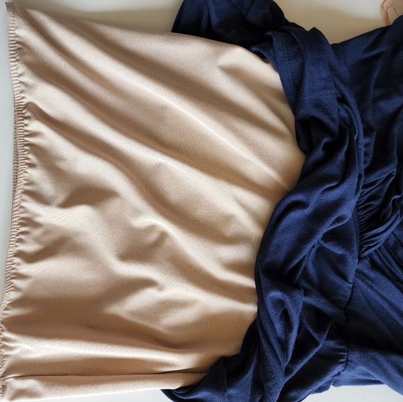 Nursing top, navy blue - Picture 6 of 7